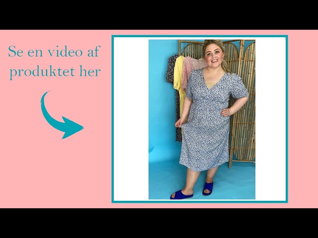 Y.A.S - YasLaura SS Dress - Little Boy Blue/Ditsy Aop - YouTube