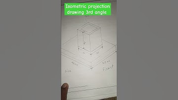 #youtube #shorts  video #iti engineering Drawing #wajid Ali engineering Drawing #isometric drawing #