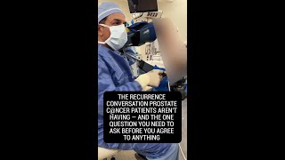 Before you agree to any prostate c@ncer treatment, ask your doctor this.