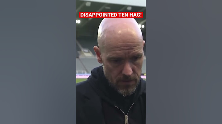 Never Seen Ten Hag This Visibly Disappointed Before! #shorts #tenhag #manunited