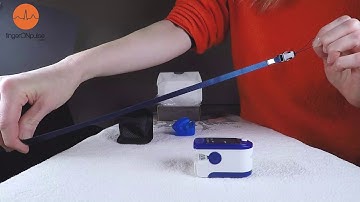 How  to set up and use a CMS50DL Pulse Oximeter