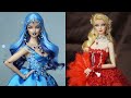 Barbie makeover transformations  gorgeous barbie doll dresses  wig dress makeup and more