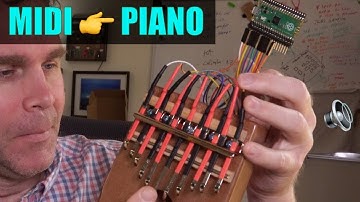 MIDI Finger Piano With Raspberry Pi Pico MIDI