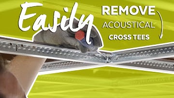Easily Remove Acoustical Cross Tees | Armstrong Ceiling Solutions