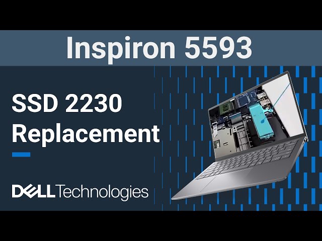 高速SSD換装！最新Win11導入済！DELL inspiron Dell Inspiron 5593 | How to replace the 2230 solid state drive