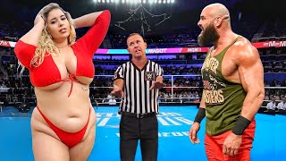 WWE Braun Strowman vs Riya Sharma | Extreme Rule Match 2024