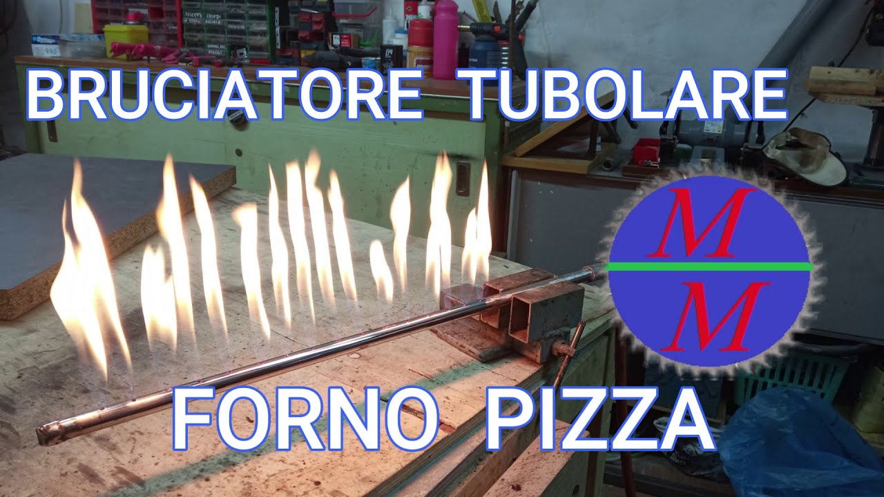 tubular burner for gas pizza oven 