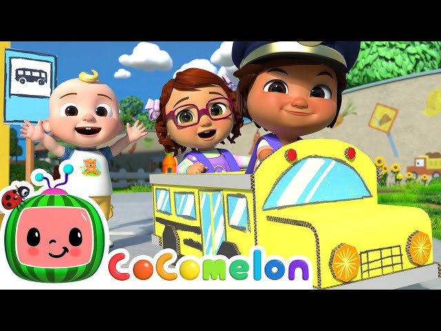 Wheels On The Bus (Playground Version)  | CoComelon Nursery Rhymes & Kids Songs class=