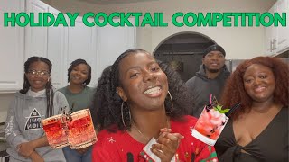 HOLIDAY COCKTAIL-MAKING CONTEST | VLOGMAS DAY 12