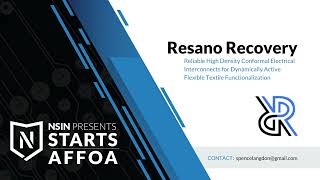 NSIN Presents: Starts AFFOA | Resano Recovery Pitch screenshot 5