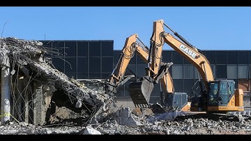Watch portion of old Wichita airport terminal collapse during demolition
