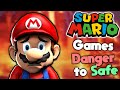Ranking every mario game by how safe it is
