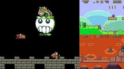 SMW Standard Normal romhack Panic in the Mushroom Kingdom 2 Part 8