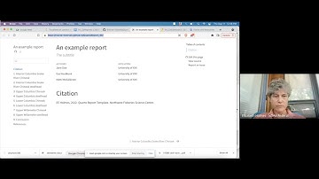 Quarto for collaborating on large government science reports by Eli Holmes