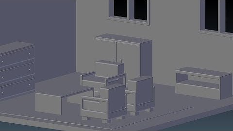 Blender: Modeling a Small Cutaway House (Part 3)