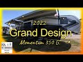 2022 Grand Design Momentum M Class 350 G Toy Hauler -14FT Garage!