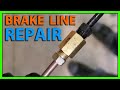 How To Make a Brake Line With a Double Flare Tool - 2002 Ford F150 Rearward Copper Nickel Line