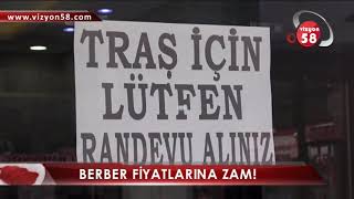 Berber Fi̇yatlarina Zam