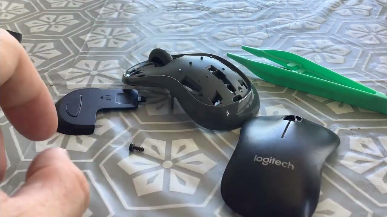 How to clean mouse Logitech M185 YouTube