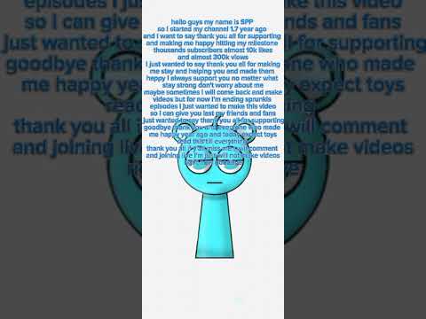 SPP: The end of sprunkis #shorts #the #end #sprunki #teamsppgangfam