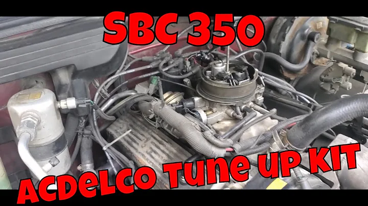 SBC Chevy 350 AC Delco Tune Up Review (Plugs, Wires, Cap, Rotor!)