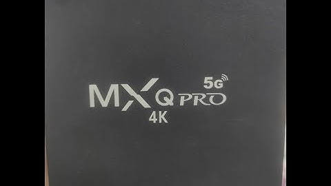factory reset ANDRIOD TV BOX  "MX Q PRO 5G 4K