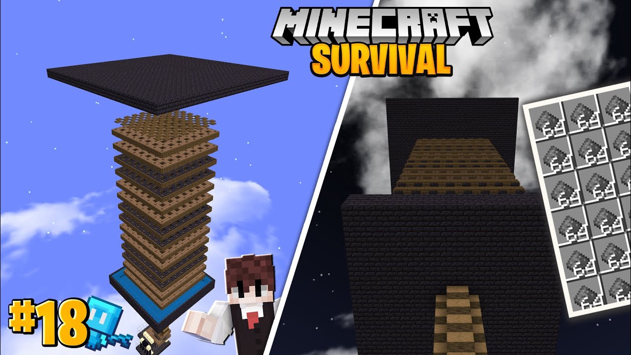 I Made A Big Creeper Farm in Minecraft Survival #18 - YouTube