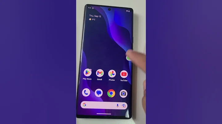 Floating Accessibility Menu on Android Smartphone! Useful when volume button does not work.