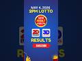 Recap: 2PM Lotto Result Today May 4, 2026 PCSO