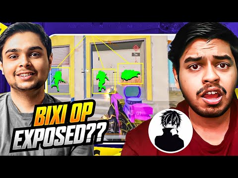 WORLD's FASTEST 20 KD STREAMER KILLER IS H*CKING ?? EXPOSED BIXI OP BEST Moments in PUBG Mobile