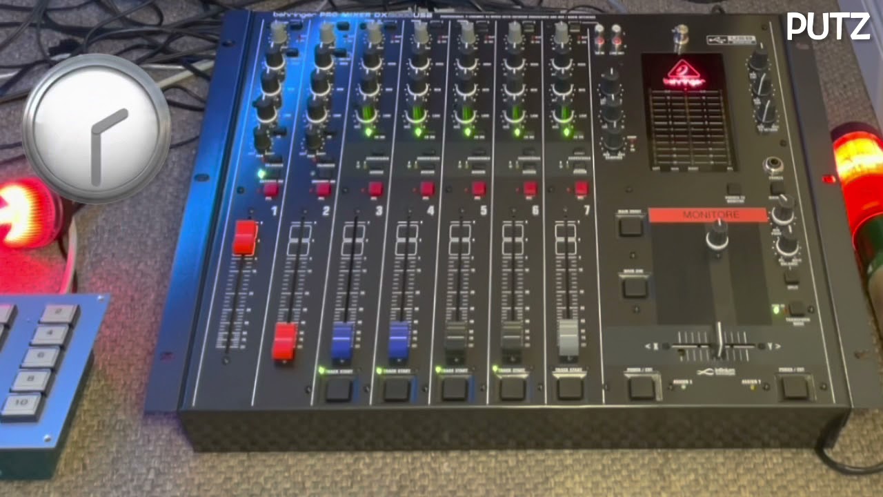 mein letztes YouTube-Video zum Mischpult-Umbau Behringer DX 2000 USB „xxxxxxl Spezial-Edition 2k21“