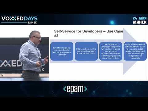 Productionizing Data Platform Best Practices: Self Service. Roman Novik, Epam System