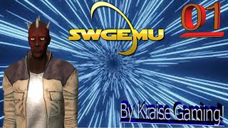 Ep#01 - How To Start Life In SWG / Star Wars Galaxies: SWGEmu - w/ Game Music - By Kraise Gaming! screenshot 2