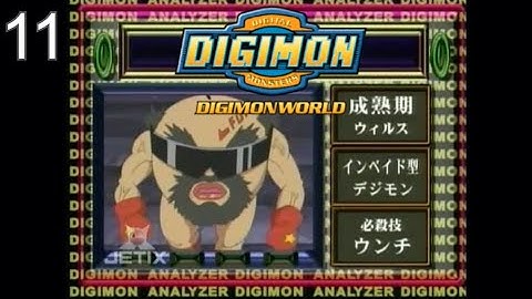 Digimon World (PS1) Nanimon Playthrough - Part 11 | Greymon Showdown