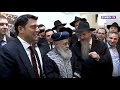 Главный сефардский раввин посетил общину горских евреев в Москве. Декабрь 2019 г.