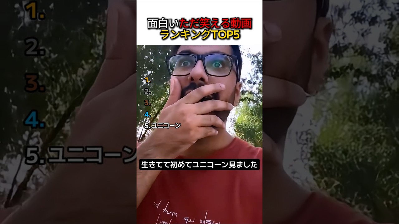 面白いただ笑える動画ランキング