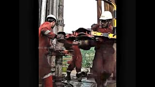 Drill Collar Pulling Out #Rig #Collar #Drillingrig  #Oil #Tripping