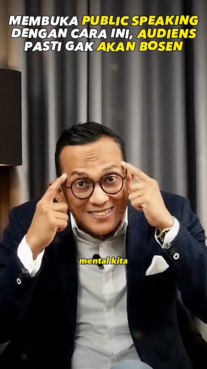 OPENING PUBLIC SPEAKING DON'T FORGET TO HOOK IT!