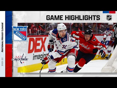 Rangers @ Capitals 10/13/21 | NHL Highlights