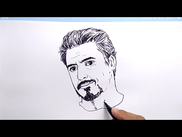 How to draw Iron man - Tony Stark | The Avengers | Step by step Drawing  Tutorial | YouCanDraw - YouTube