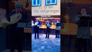 Es ist ein Ros entsprungen“ (Bläserquartett) – Adventsmusik #weihnachten #blasmusik #advent