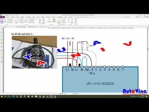 Lập trình PLC Siemens S7-1200 sử dụng bộ đếm HSC đọc xung Encoder Omron E6B2-CWZ6C - Phần 1/3