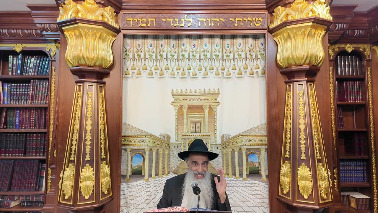הרב מאיר דוד שמואלי - הלכות סוכה סימן תרל"ב