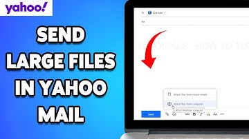 How To Send Large Files in Yahoo Mail 2024 | Guide For Yahoo Mail File Sharing