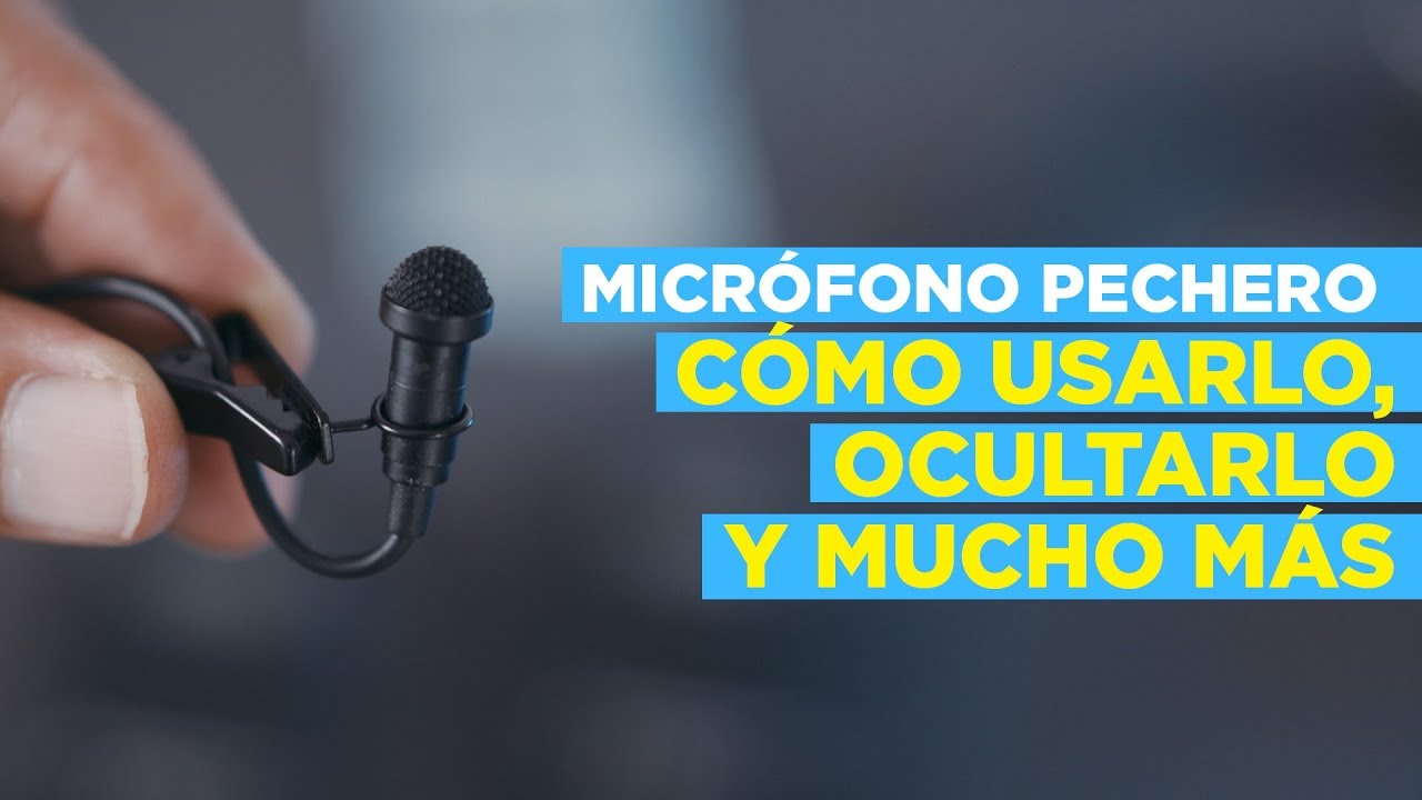 Cómo elegir un micrófono de corbata: consejos y trucos para acertar en la  compra