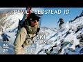 The fifty  line 3450  how to ski big lines  backcountry planning on devils bedstead idaho