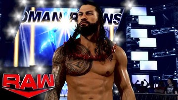 RAW is WAR in Updated Opening Intro | WWE 2K24 Universe Mode