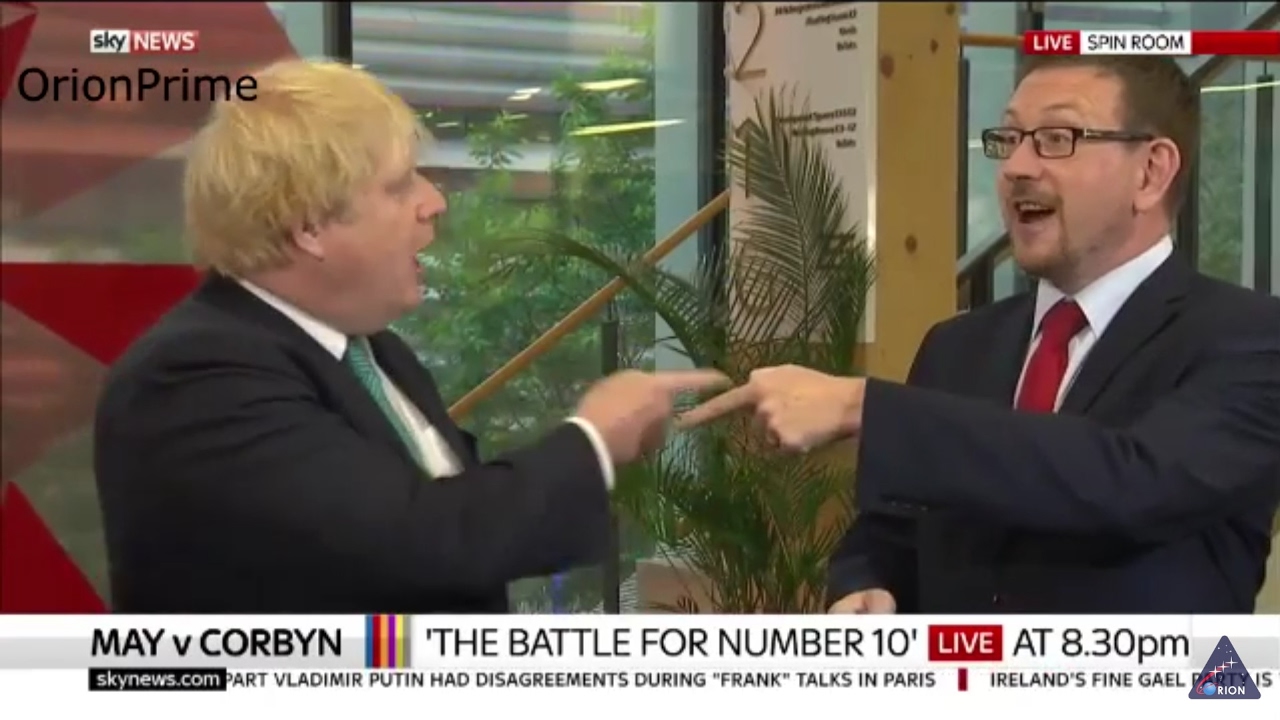 Boris Johnson & Andrew Gwynne Get into a fiery argument