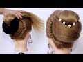 Easy &amp; Quick Bun Hairstyle for wedding - summer hairstyles
