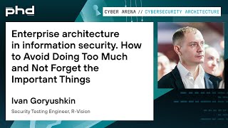 Enterprise architecture in information security